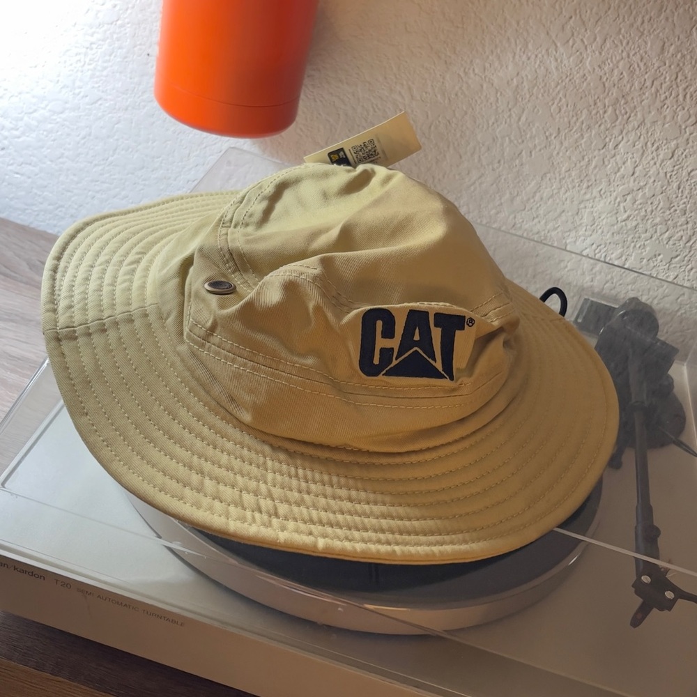 CAT khaki Bucket Hat Unisex - Picture 10 of 11